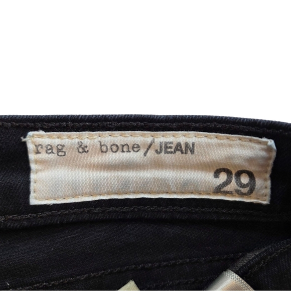 Rag & Bone Black Skinny Denim - Picture 4 of 7